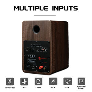 HYANKA KPB-306 Altavoz de 5 Pulgadas, Sistema de Audio <span class=keywords><strong>HiFi</strong></span> para el Hogar, Potencia RMS de 40W + 40W, Altavoz para Cine en Casa - Product Image 3