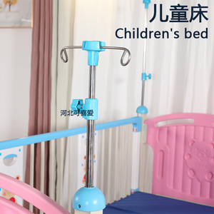 Cama de Hospital Pediátrica con Barandas Laterales, Estructura Integral de Acero al Carbono Doble Rock, para Cuidado Postparto y Uso Doméstico - Product Image 5
