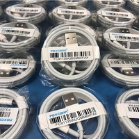 Câble USB Foxconn 2A à charge rapide, câble de données USB pour iPhone 14 13 12 11 Pro Max 8 7 6 6S 5S, câble de chargeur de téléphone portable