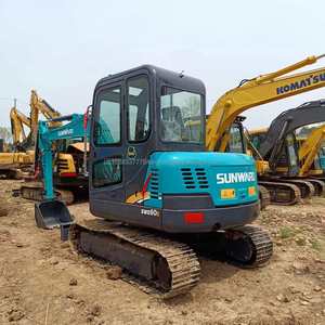 รถขุดไฮดรอลิกตีนตะขาบ SWE 60E 6 ตัน สภาพดี เครื่องยนต์ Cat PLC ราคาถูก พร้อมส่ง คุ้มค่า คุ้มราคา สินค้าจากจีน มือสอง - Product Image 5