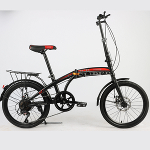 Vélo à 7 vitesses réglable en hauteur 20 pouces roues hummer vélo pliant pour les jeunes - Product Image 3