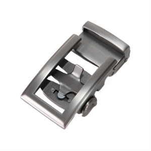 Hebilla automática de negocios de moda de liberación rápida con logotipo personalizado de alta calidad para cinturón de trinquete para hombres - Product Image 1