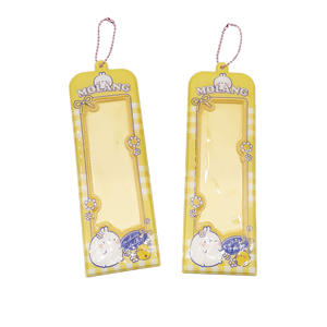 कस्टम इको फ्रेंडली pvc विनाइल फोटो कार्ड के लिए लोहे की कुंजी रिंग के साथ आस्तीन - Product Image 4