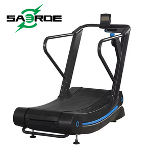 Tapis de course manuel SAERDE à courbe mécanique, équipement de fitness commercial de qualité, vente directe usine - Product Image 4
