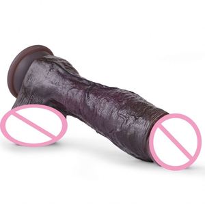 Wholesale Realistic Giant Penis Skin Feeling Real Men <b>Dildo</b> Soft Silicone Adult Vagina Anal Strap on Female Sex Toys for Women - Product Image 5