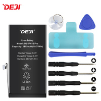 Batterie de remplacement au lithium-ion rechargeable de haute qualité DEJI pour iPhone 12 Pro Series, tous modèles, certifiée CE RoHS, en stock