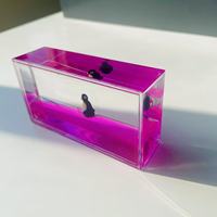 Nouveauté Cadeaux Insubmersible Bateau Modèle Jouets Le One Piece Navire Acrylique Liquide Dérive Bouteille Papier Poids