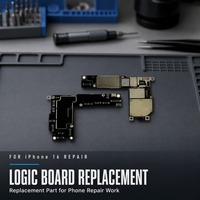 Carte mère de remplacement pour iPhone 16/16 Pro/16 Pro Max, pièce de réparation pour l'entretien des téléphones mobiles