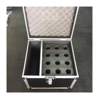 Flight Case pour Console de Mixage Midas M32 Live avec Doghouse et Roues, Série Blackline, en Aluminium