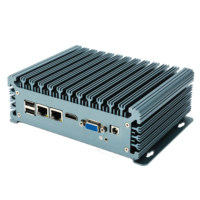 Nueva Fabricación de China al por mayor de alta calidad sin ventilador pequeño Industrial Mini PC caso Intel WindowsminiPC