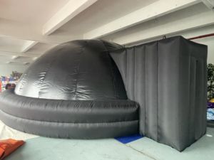 Dôme de planétarium gonflable professionnel portable en PVC résistant à l'eau, noir transparent, pour écoles et publicités gonflables - Product Image 5