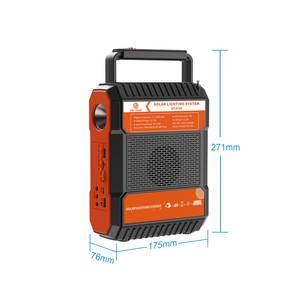 Oem 4500 mAh điện thoại sạc di động cho nhà và cắm trại với bóng đèn LED năng lượng mặt trời hệ thống chiếu sáng Kit - Product Image 6