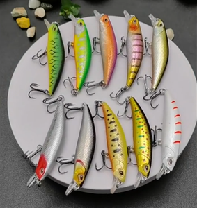 OEM 60mm 6.5g dur appât ABS méné leurre de pêche Kit 10 couleurs noir naufrage leurre attirail pour rivière lac ruisseau pêche <span class=keywords><strong>pas</strong></span> <span class=keywords><strong>cher</strong></span> - Product Image 4