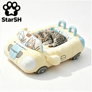 <span class=keywords><strong>Cuccia</strong></span> <span class=keywords><strong>per</strong></span> Animali Domestici a Forma di Auto Sportiva di Lusso, Tappetino Super Caldo in Peluche <span class=keywords><strong>per</strong></span> Cani, Divano <span class=keywords><strong>per</strong></span> Animali Domestici Staccabile e Lavabile - Product Image 3