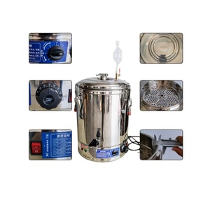 Machine à eau distillée électrique en acier inoxydable 33L, alambic privé pour la fabrication de whisky et de gin - Product Image 4