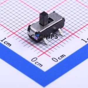 K3-1235S-K1 Slide Switch SMD Switch Single Pole Double Throw Rectangle Pin Header Gull Wing Type 9mm - Product Image 1