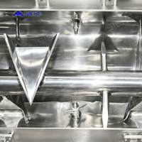 Mélangeur horizontal automatique à cisaillement par rotation avec acier inoxydable SUS316L pour le mélange et l'homogénéisation de poudres chimiques et plastiques