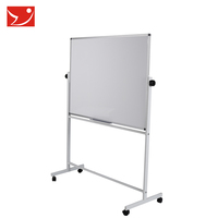 Tableau blanc magnétique double face en métal pour écriture, idéal pour l'enseignement des enfants et les conférences