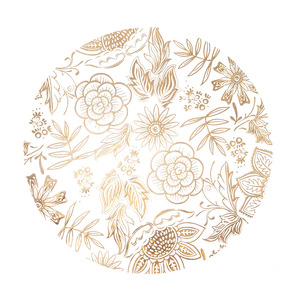 Trasparente fiore PVC plastica 1.5mm di spessore riutilizzabile impermeabile isolamento termico moderno Design tovaglietta tavolo tovaglietta Cross-border - Product Image 5