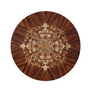 Mesa de Comedor Redonda de la Serie <span class=keywords><strong>Castillo</strong></span> de <span class=keywords><strong>Windsor</strong></span>, Mesa de Comedor Grande de Madera Maciza Tallada de Estilo Europeo - Product Image 6