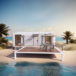 Offre spéciale Maison préfabriquée détachable pour la construction Maison mobile modulaire extensible chez l'habitant Fenêtres vitrées - Product Image 1