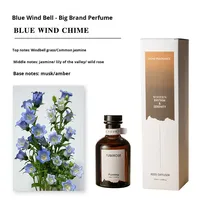FUNDAY FJ 15 Huile de parfum haut de gamme en verre, diffuseur à bâtonnets décoratif classique longue durée pour hôtel et maison, fait main, forme irrégulière 0