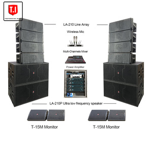 ลำโพงระบบการปล่อยเสียงแบบเส้นตรงการออกแบบอาร์เรย์แบบคล่องแคล่ว/พาสซีฟ - Product Image 1