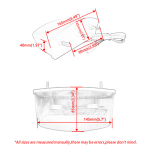 Feu arrière de <span class=keywords><strong>moto</strong></span>, clignotants de frein intégrés, lumière LED adaptée à Ducati Monster 400 600 620 695 750 800 900 1000 1994-2008 - Product Image 3
