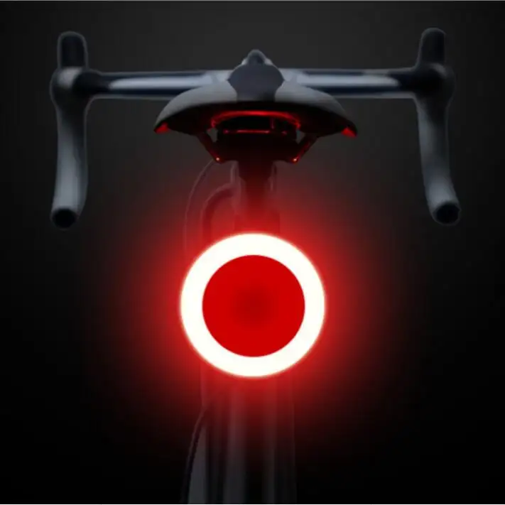 Creative hot selling USB charging cycling set super bright tail lamp light flash mountain bike lights