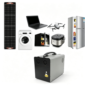 Station d'alimentation solaire portable à bas <span class=keywords><strong>prix</strong></span> 2 kWh 12,8 V 130 Ah 3000 W avec fonction Wi-Fi, station d'alimentation solaire 500 W pour la vie en van - Product Image 2