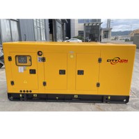 Générateur diesel silencieux triphasé 120KW 150KW 200KW à châssis ouvert, démarrage automatique, démarrage à distance, ATS