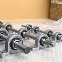 Roulements à billes sphériques extérieurs en alliage de zinc MTZC, série KP, pièces d'imprimante 3D, roulements à palier KP08 KP001 KP002 KP003 KP004 KP005