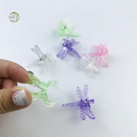 Clips de support simples pour plantes Butterfly 16 mm pour serres, légumes, fleurs, tomates, concombres, vigne, jardinage, usage agricole, en PP