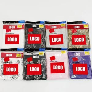 4er/2er/1er-Pack Großhandel Designer-Marke Mode Unisex Reine Baumwolle Trendige Boxershorts Gerade Lange Unterhosen für Herren - Product Image 1