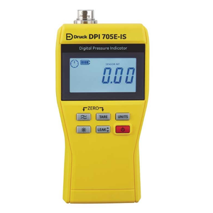 Original Druck Handheld Digital <b>Indicators</b> DRUCK DPI705E DPI705E-IS Yellow and Blue - Product Image 1
