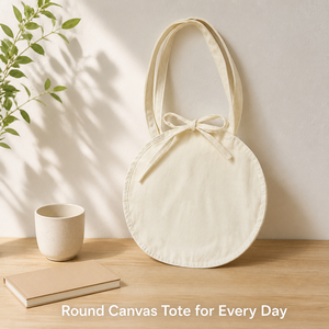 Sac fourre-tout en toile avec poignée en corde, personnalisable avec logo, écologique, résistant, couleur crème, vente en gros - Product Image 3