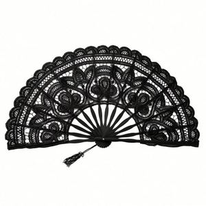 Éventail de mariée écologique pour mariages, en bambou sculpté, souvenir pour promotions - Product Image 3