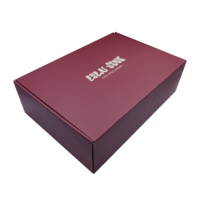 Boîte d'expédition en carton ondulé avec logo personnalisé, boîtes d'expédition auto-scellantes en forme d'avion pour l'emballage de vêtements et de cadeaux e-commerce