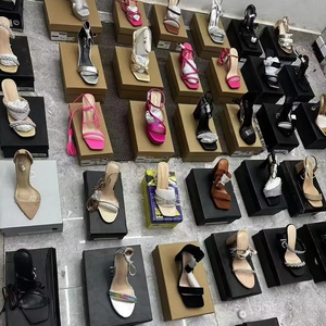 Phụ nữ của Giày cao gót với tiếp xúc với ngón chân thời trang bên giày mùa hè mới cao gót Dép hỗn hợp thiết kế bán buôn - Product Image 2
