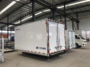 <span class=keywords><strong>Precio</strong></span> de Venta caliente Producto directo de fábrica Nuevo Foton Small Cargo Trucks Body Cold Truck Box Van Body con cortina de PVC en New Stock - Product Image 5