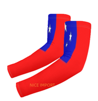 Manchons de bras rafraîchissants drapeau Sainte-Lucie, protection solaire patriotique pour hommes et femmes, course à pied, golf, cyclisme