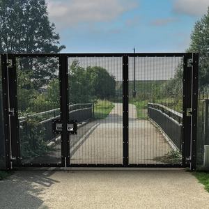 Clôture anti-escalade robuste à petits trous et <span class=keywords><strong>vue</strong></span> claire, avec hauteur personnalisable et service de modélisation 3D - Clôture de sécurité pour ranch - Product Image 6