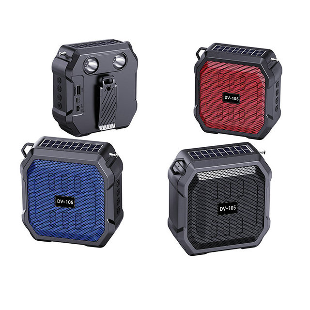 Portable Bicycle Riding Speaker Type-C USB Rechargeable Bluetooth-compatible FM Radio Multifunctional Bluetooth Speaker