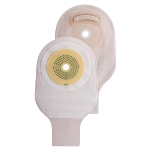 Bolsa de Ostomía Drenable Médica al por Mayor - Bolsa de Ileostomía Reutilizable con Cierre de Clip, Certificación CE, Base Opaca No Tejida para Privacidad - Product Image 2