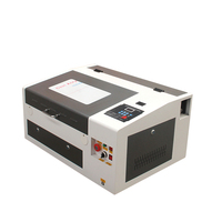 Machine de découpe laser CO2 mini A3 4030 400x300mm Tr3050 X 50w, machine de gravure et de découpe laser, machine de fabrication de tampons laser