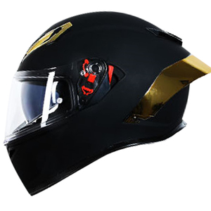 Promoción de venta Casco de motocicleta de cara completa OEM DOT Casco colorido Visera doble Casco Sección de cola grande Casco de ciclo de motor - Product Image 2