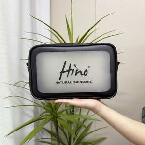 Custom logo Cosmetic <b>Bags</b> for Travel Durable Pu <b>Makeup</b> <b>Bag</b> clear Pvc <b>Bag</b> with Zipper Waterproof Cosmetic Pouch for Travel - Product Image 6