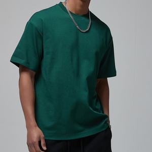 Custom Logo Oversized Heavyweight Quick Dry <b>T</b>-<b>Shirt</b> 100% Cotton DTG Personalized Print Comfort Fit Streetwear Style For <b>Men</b> - Product Image 1