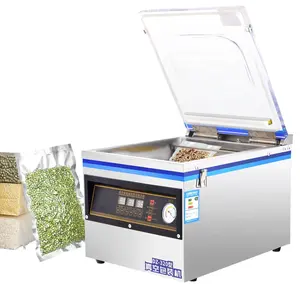 Máquina de embalagem a vácuo, para selar alimentos secos, cereal, arroz, seco, cogumelo, seladora a vácuo