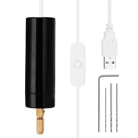 INTODIY – Mini perceuse à main professionnelle, jeu de forets, outils rotatifs pour l'artisanat en résine et le bricolage
